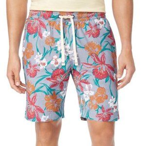 Tommy Hilfiger Men's Floral‎ Cotton Casual Walking Shorts Sz. L